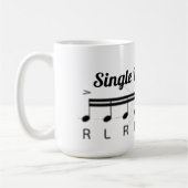 einzelner Paradiddle Kaffeetasse (Links)