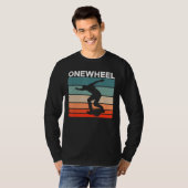 Einzelrad Vintag Retro T-Shirt (Vorne ganz)