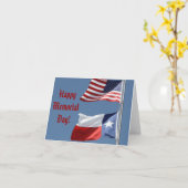 Einzelstar-Amerika-Note-Karte Karte (Gelbe Blume)