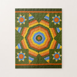 Einzelsternquilt Puzzle