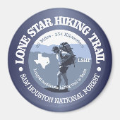 Einzelsternwanderweg (BG) Magnet (Vorne)