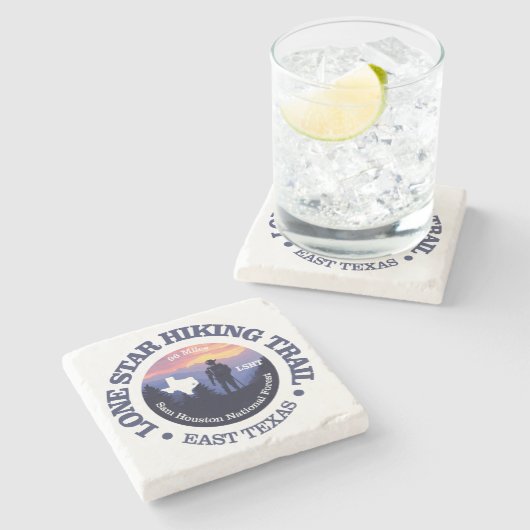 Einzelsternwanderweg (rd2) steinuntersetzer (Seitenansicht)