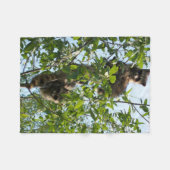 Einzelteil, das niedliche wild lebende Tiere Fleecedecke (Vorderseite (Horizontal))