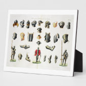 Einzelteile einer Ritterrüstung, Teller 15 für Fotoplatte (Seite)