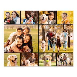 Einzigartig 10 FotoCollage Minimalistisch Einfach Fotodruck