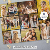 Einzigartig 11 Foto Collage Minimalistisch Einfach Puzzle