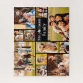 Einzigartig 11 FotoCollage Einfach Personalisiert Puzzle (Vertikal)