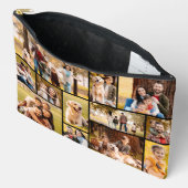 Einzigartig 12 Foto Collage Minimalistisch Einfach Zubehörtasche (Offen)