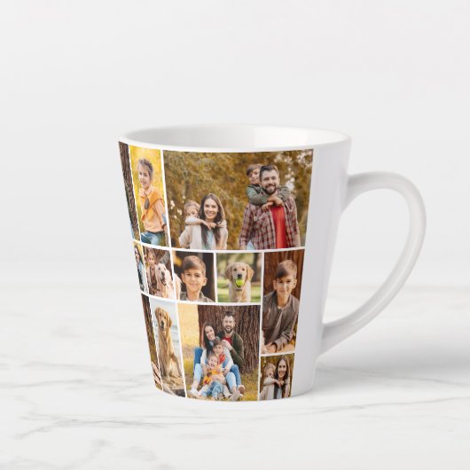 Einzigartig 21 Foto Collage Minimalistisch Einfach Milchtasse (Rechts)