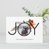 Einzigartig 2 Foto Joy Frohe Weihnachten (Stehend Vorderseite)