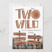 Einzigartig 2. Geburtstag Einladung (Vorderseite)