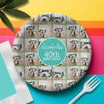 Einzigartig 6 FotoCollage - Happy Birthday Blue Gr Pappteller<br><div class="desc">Verwenden Sie bis zu sechs quadratische Instagram oder selbstständige Fotos,  um ein einzigartiges und persönliches Geschenk zu kreieren. Oder man behalte den Hipster Welpe und macht einen trendigen Sake. Wenn Sie die Bilder anpassen müssen,  klicken Sie auf das Werkzeug anpassen,  um Änderungen vorzunehmen.</div>