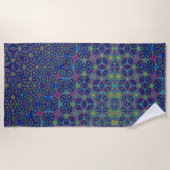 Einzigartig Abstrakt Strandtuch (Vorderseite)