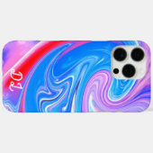 Einzigartig Abstrakte Marmorflüssiges und farbenfr Case-Mate iPhone Hülle (Rückseite (Horizontal))
