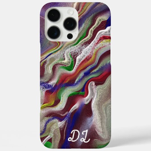 Einzigartig Abstrakte Marmorflüssiges und farbenfr Case-Mate iPhone Hülle (Rückseite)