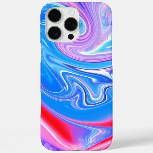 Einzigartig Abstrakte Marmorflüssiges und farbenfr Case-Mate iPhone Hülle (Rückseite)