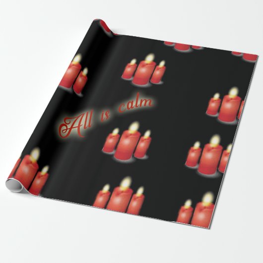Einzigartig Alles ist ruhig Geschenkpapier (Ungerollt)