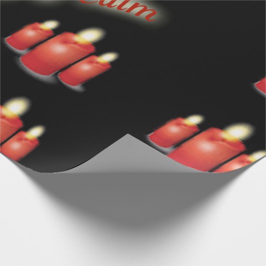 Einzigartig Alles ist ruhig Geschenkpapier (Ecke)