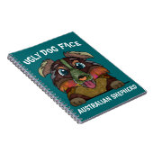 Einzigartig australische Shepherd hässliches Hunde Notizblock (Rechte Seite)