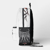 einzigartig bedruckter rucksack (Rechts)