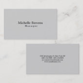 Einzigartig Beruflich Visitenkarte (Vorne/Hinten)