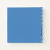 Einzigartig die Stehende Stolz des Einhorns Notizblock (Rückseite)