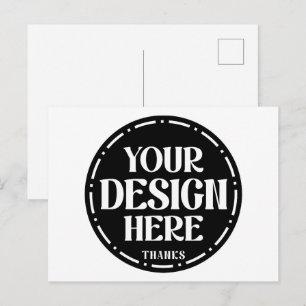 Einzigartig, elegant, sauber & kühn postkarte