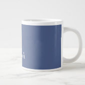 Einzigartig elegant Schlicht Jumbo-Tasse (Rechts)