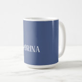 Einzigartig elegant Schlicht Kaffeetasse (VorderseiteRechts)