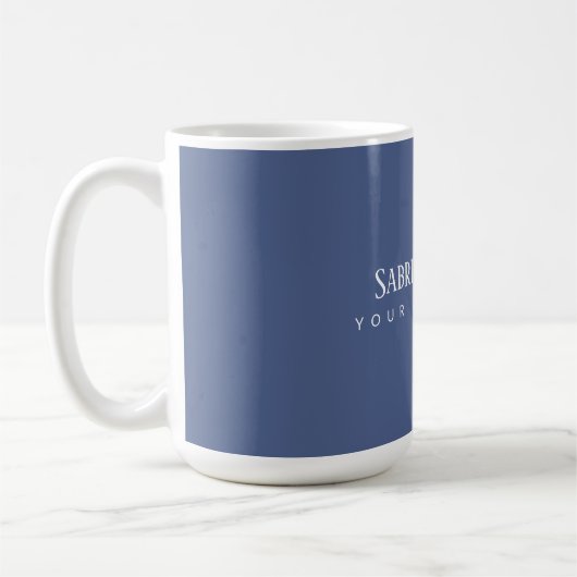 Einzigartig elegant Schlicht Kaffeetasse (Links)