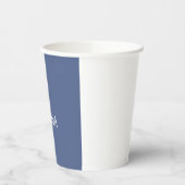 Einzigartig elegant Schlicht Pappbecher (Links)