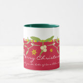 Einzigartig entworfene Weihnachten Dank an die Tas Tasse (Zentrum)