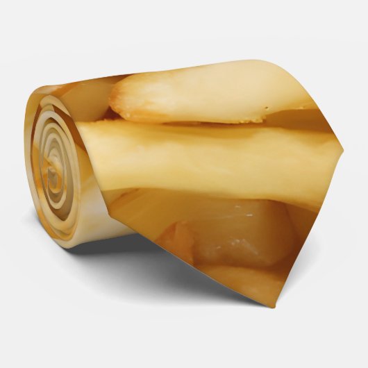 Einzigartig Französisch Fries Neck Tie Krawatte (Gerollt)