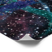 Einzigartig gestaltete Surreal Wolf Art Poster (Ecke)