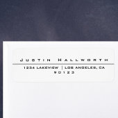 Einzigartig gestylt weiß und schwarz