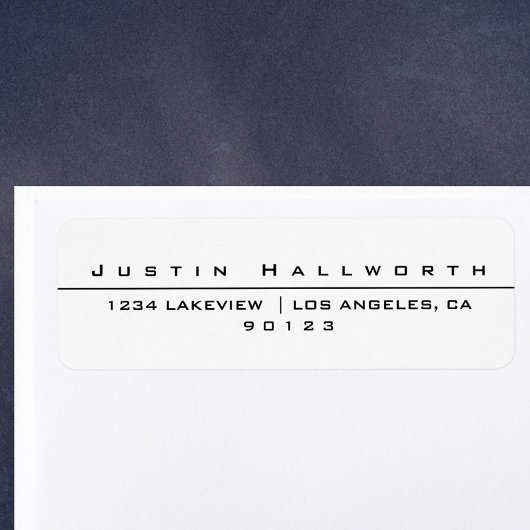 Einzigartig gestylt weiß und schwarz