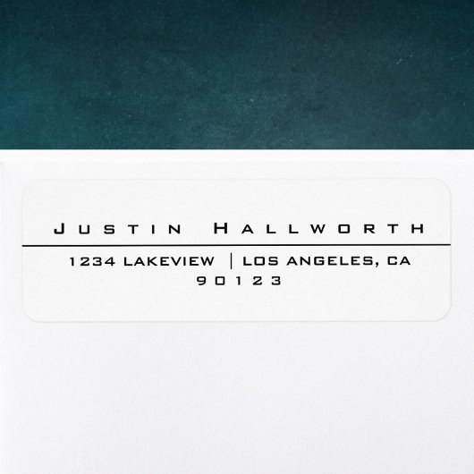 Einzigartig gestylt weiß und schwarz