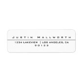 Einzigartig gestylt weiß und schwarz (Vorne)