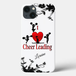 Einzigartig I Heart Cheerleader Personal Case-Mate iPhone Hülle
