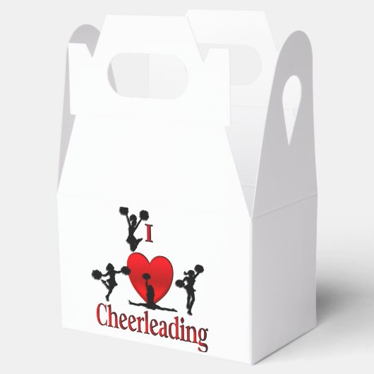 Einzigartig I Herz Cheerleader Geschenkschachtel (Geöffnet)