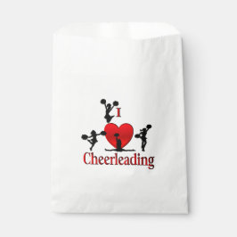 Einzigartig I Herz Cheerleader Geschenktütchen