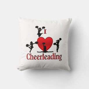 Einzigartig I Herz Cheerleader Kissen