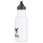Einzigartig I Herz Cheerleader Trinkflasche (Rechts)