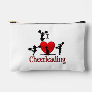 Einzigartig I Herz Cheerleader Zubehörtasche