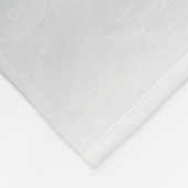 Einzigartig in der Liebe zum Foto Gedächtniswahrne Fleecedecke (Ecke)