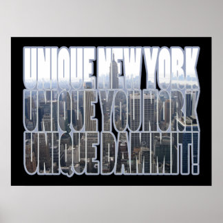 Einzigartig in New York Poster