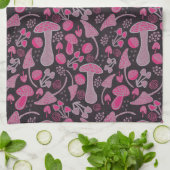 Einzigartig in Rosa/Fall Muster Geschirrtuch (Gefaltet)