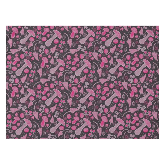 Einzigartig in Rosa/Fall Muster Tischdecke (Vorderseite (Horizontal))