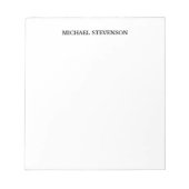 Einzigartig klassisch notizblock (Vorderseite)