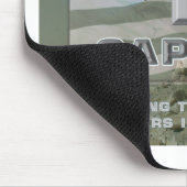 Einzigartig konzipierter Kommandeur Mousepad (Ecke)
